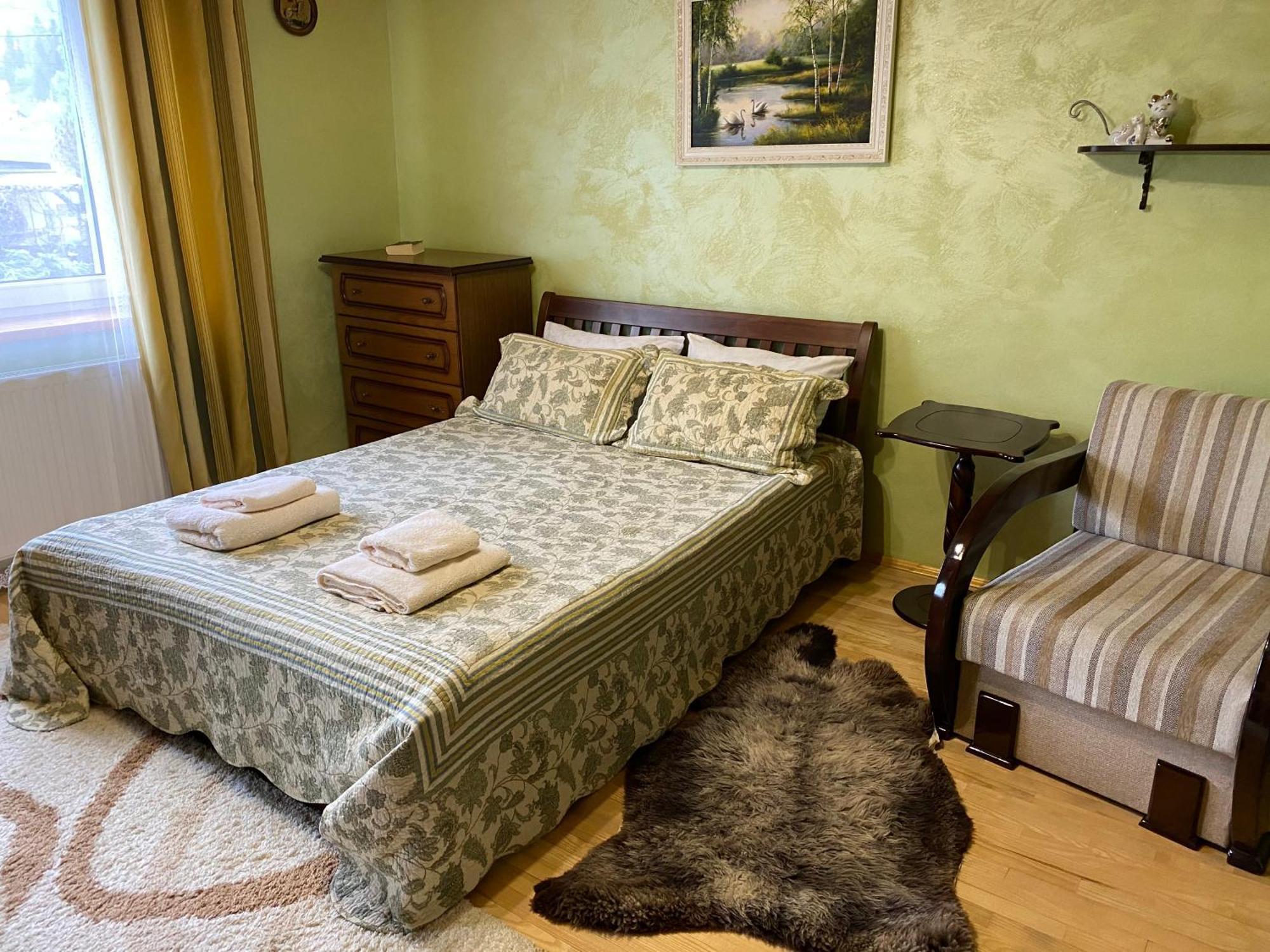 Зелена Садиба Над Рікою スラブスク 部屋 写真